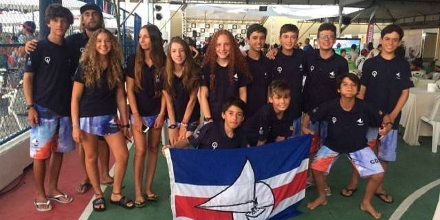 Equipe participante do Campeonato Brasileiro de Optimist 2018